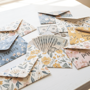 Aesthetic Cash Envelope System Printables - Muted Floral Collection